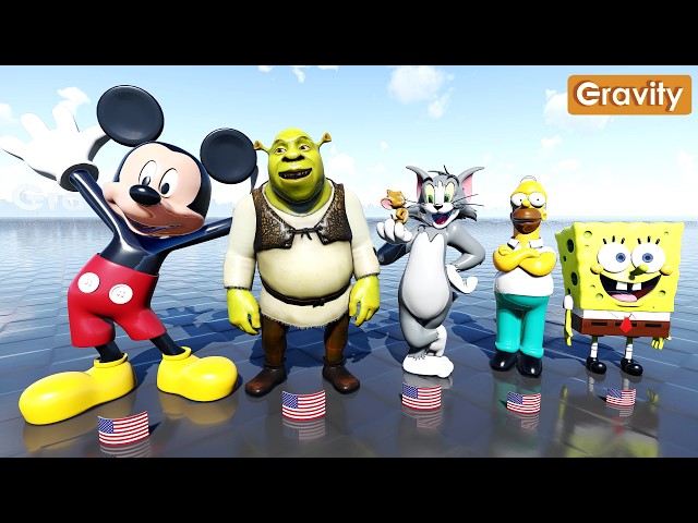 🇺🇸 USA Cartoons Evolution