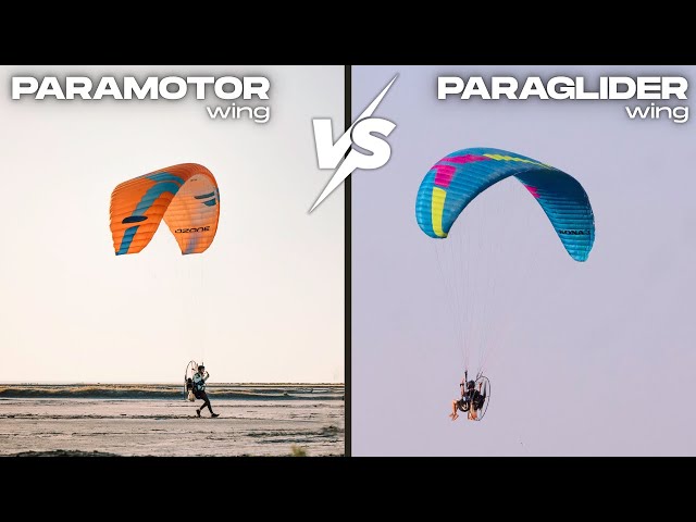 Paramotor Wing VS Paraglider Wing | Whats The Difference?