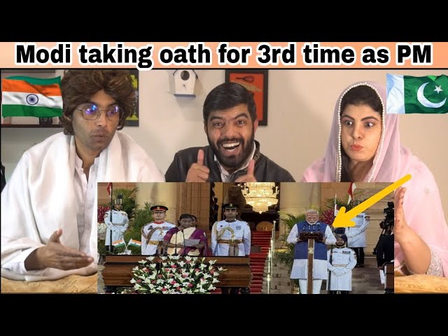 Shri Narendra Modi takes oath as the Prime Minister of India for third time Pakistani Reaction