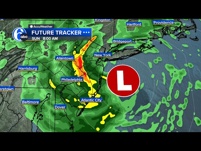 LIVE RADAR: Tracking weekend nor'easter