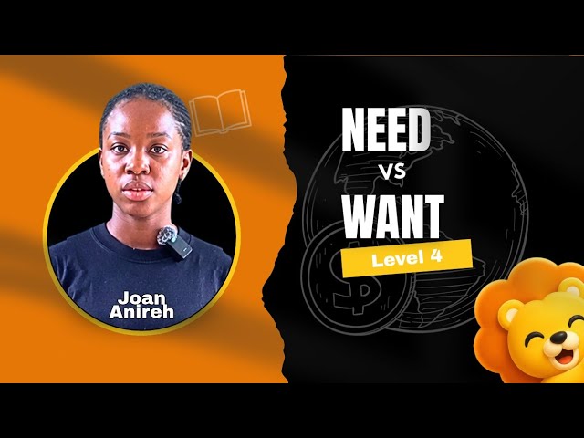 How to Tell Needs from Wants: Sorting Everyday Items | Economics Level 13