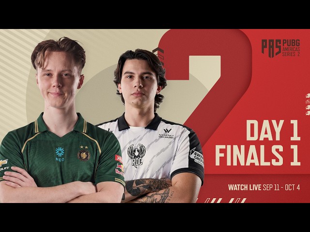 PUBG Americas Series 2: Finals 1 - Day 1