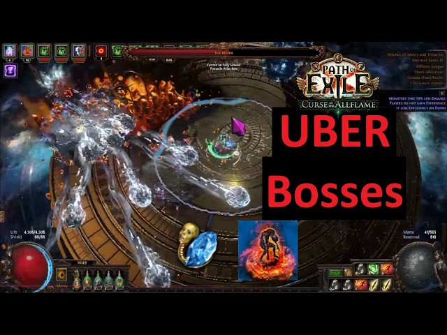Zombies Vs. Uber Pinnacle Bosses - PoE 3.29 ALLFLAME League 1409