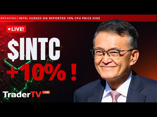$INTC $AMD Surge as $SPY Slides 0.5% Into a Red Close | Stock Market Live