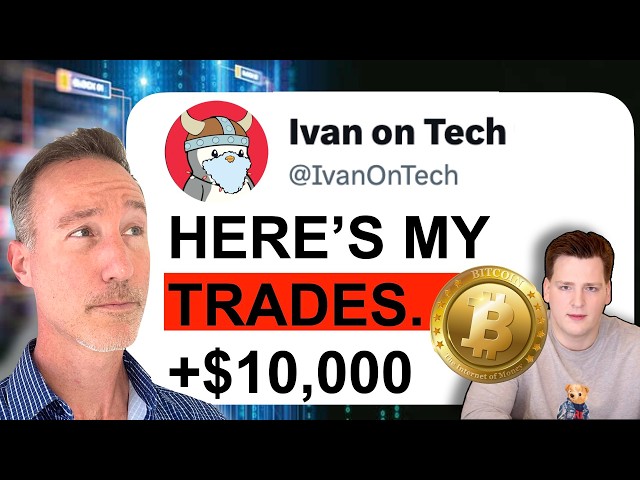 Ivan On Tech Donates $10K Live + Reveals His Whole Trading Stack | 20 Hours to $200K