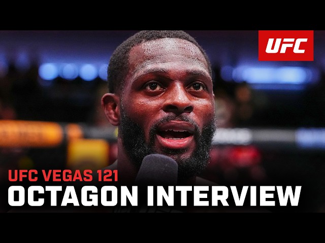 Montel Jackson Octagon Interview | UFC Vegas 121