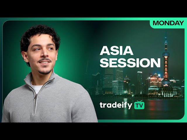 ASIA SESSION LIVE! | Tradeify TV | MONDAY 9/21/26