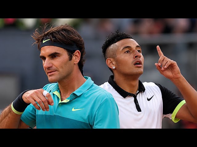 The Dramatic Federer vs Kyrgios Match (4K)