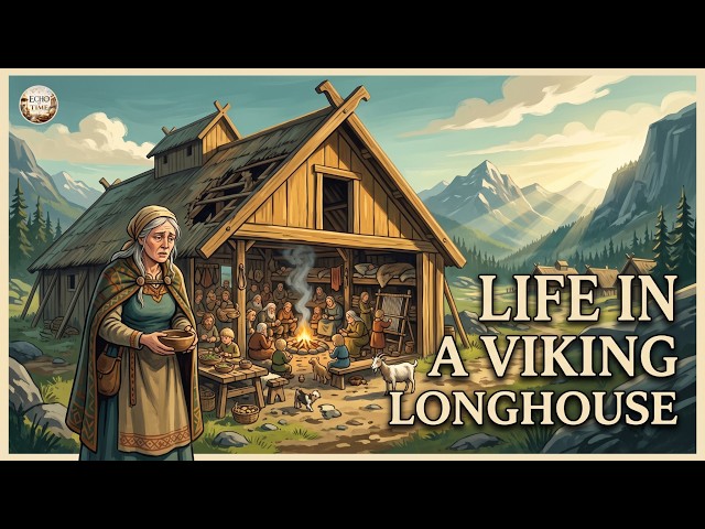 Boring History for Sleep | The Miserable Reality of Life in a Viking Longhouse 😴