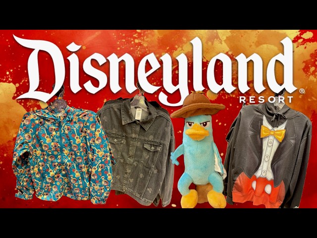 NEW MERCH JUST DROPPED at Disneyland! Jean Jackets, Hoodies, Bag Charms & More!