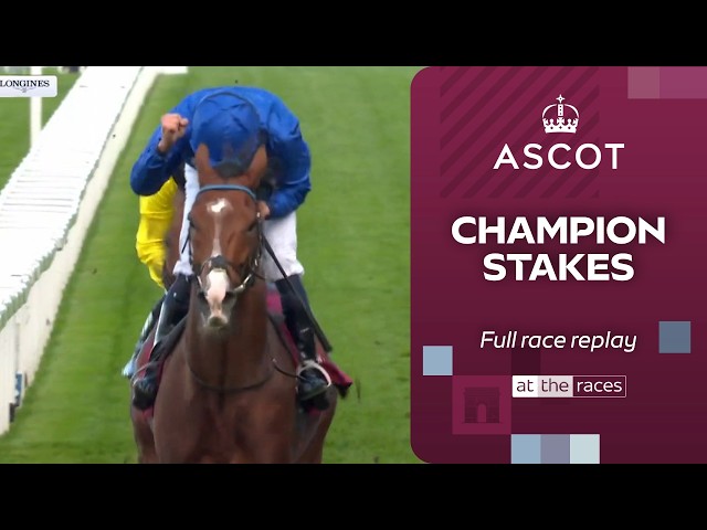 MAJESTIC! Ombudsman dazzles in the Champion Stakes! | Full replay