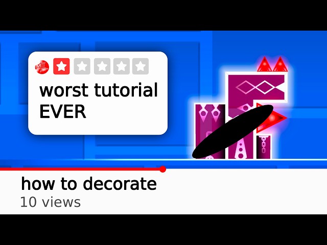 I Tried the Worst Geometry Dash Tutorials (again)