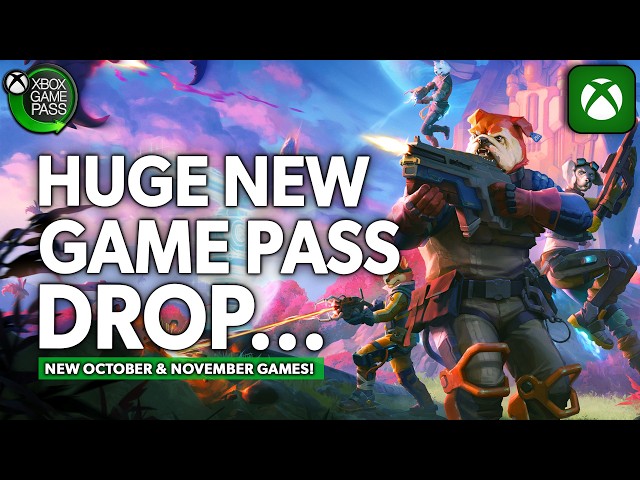 12 BRAND NEW XBOX GAME PASS GAMES FOR OCTOBER & NOVEMBER