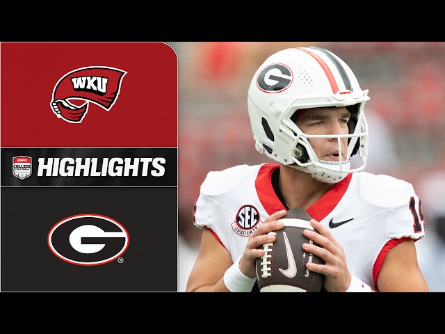 Western Kentucky Hilltoppers vs. Georgia Bulldogs | Full Game Highlights | ESPN College Football