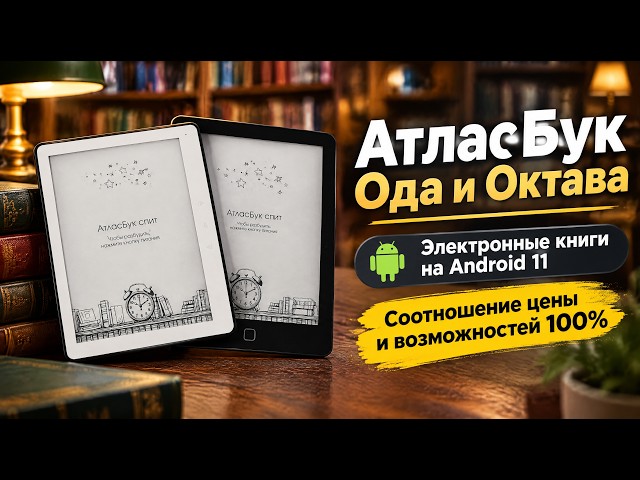 AtlasBook Oda and Octava Review | E-Ink Readers on Android 11