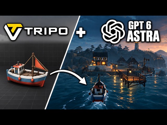 GPT 6 Astra + Tripo AI Gave Me INSANE Results in Game Dev