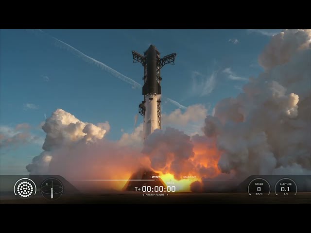 FULL MISSION! SpaceX Starship Flight 14