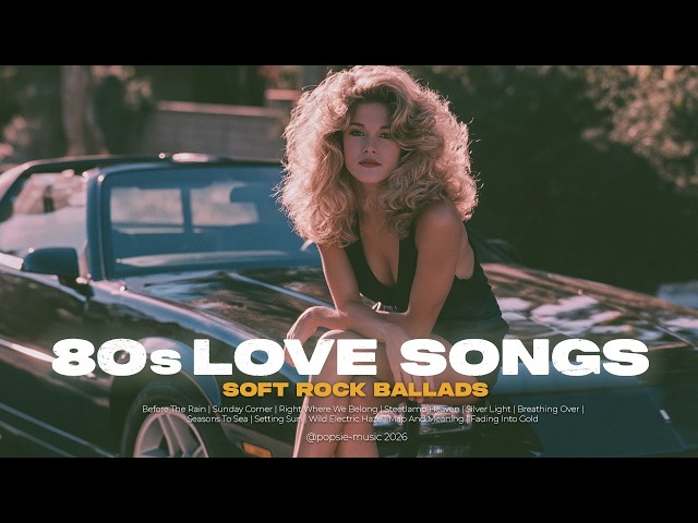 80s Love Songs Playlist 💿 | Soft Rock Ballads & Emotional Love Songs | Vol.24