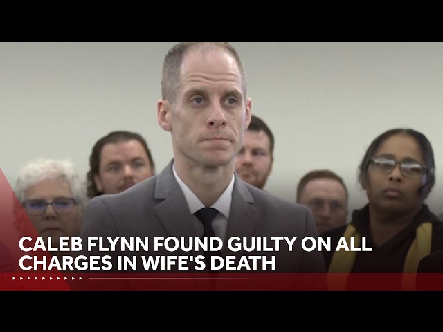 FULL VERDICT: Jury finds Caleb Flynn guilty on all charges in wife's death