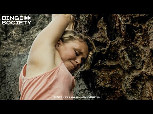 Old (2021): Climbing the Wall to Escape | M. Night Shyamalan's Film