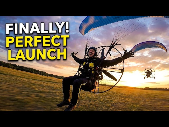 This Is What A REAL Paramotor Takeoff Looks Like