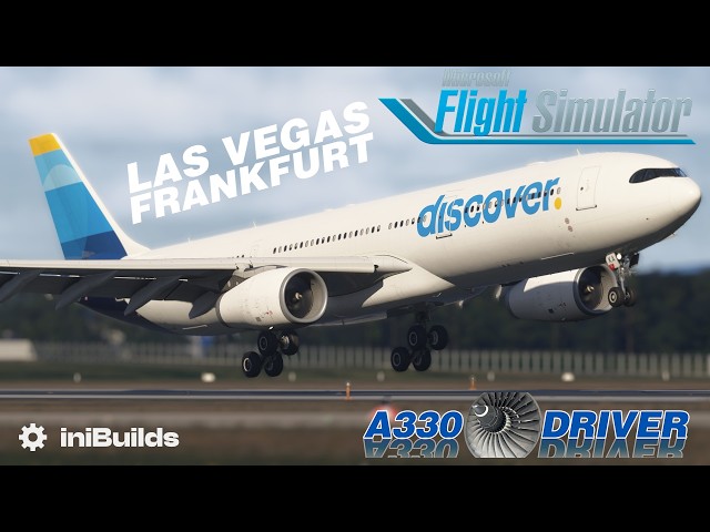Discover A330 Real Ops | Las Vegas - Frankfurt | Real A330 Pilot