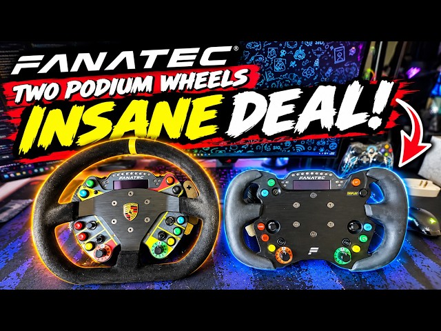 I Got TWO Fanatec Podium Wheels for an INSANE Deal! | Porsche 911 GT3 R + GT3 Endurance