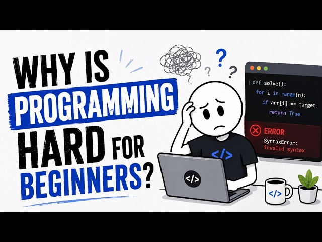Why Programming Is So Hard for Beginners | CodingHubX