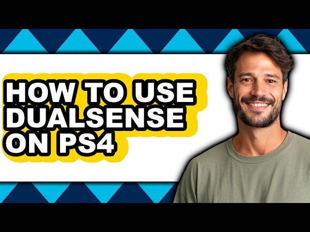 How to Use Dualsense on Ps4 - Step by Step