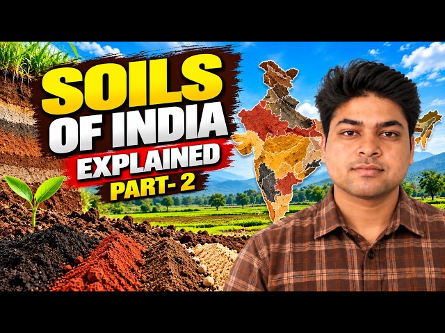 Soils of India | Part- 2  | Indian Geography Through PYQs | Prelims Mastery Programme | QuestlinkIAS