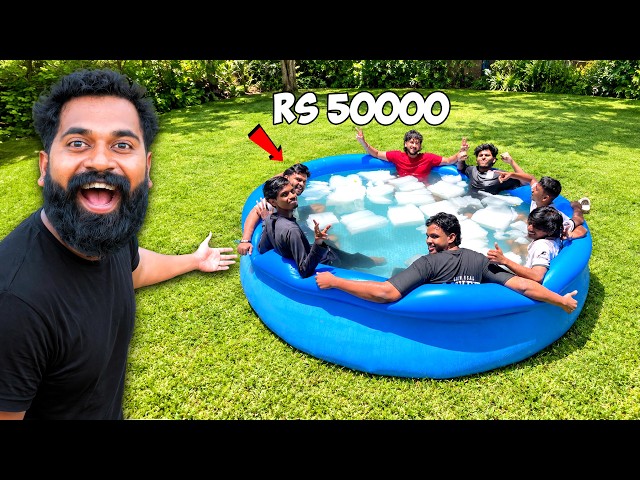 Last To Leave Ice Pool Wins Rs 50000 | M4 Tech |