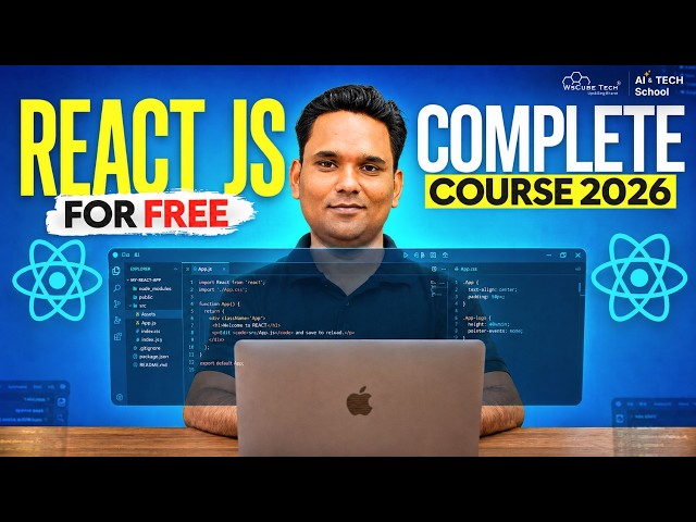React JS Full Course 2026 | Advanced Concepts for Beginners