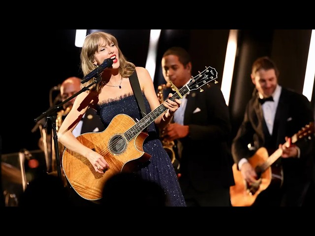 Taylor Swift Performs ‘Fate of Ophelia’ for 1st Time at Starry Academy Museum Gala