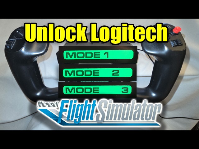Fix Logitech Yoke Mode Switch Not Working in MSFS | Microsoft Flight Simulator 2020