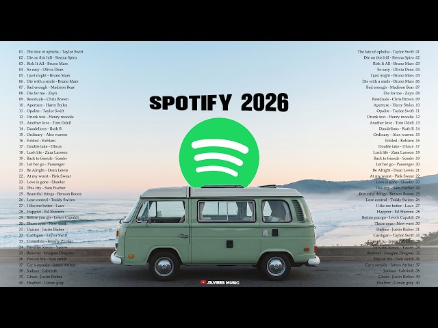Best 50 Trending Tiktok Songs 2026🎧|| Hot Hits Music Spotify - The Latest Healing English Songs 2026