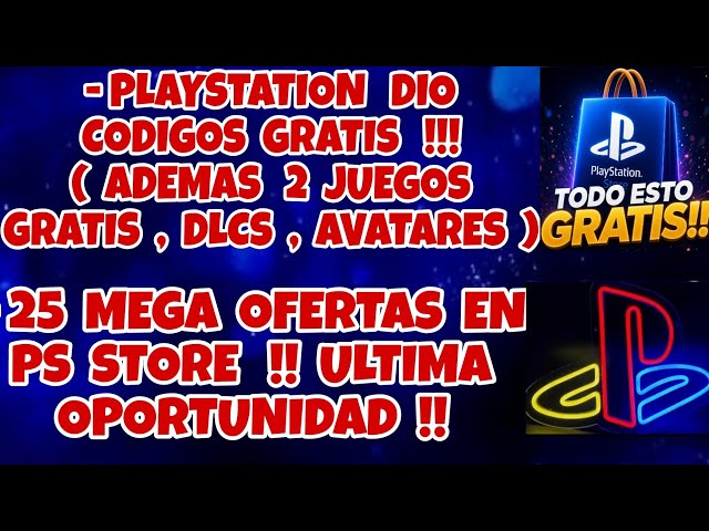 PLAYSTATION GAVE OUT FREE CODES PLUS FREE DLC AND GAMES | 25 MEGA DEALS ON PS STORE PS5 PS4