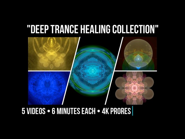 🔮  Deep Trance Healing Collection -  Silent 4K Visuals for Meditation, Breathwork & Trauma Therapy!