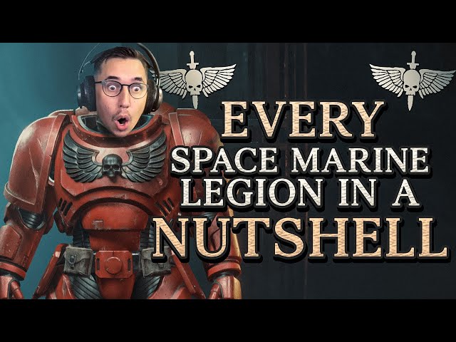 Every Single Warhammer Space Marine Legion in a Nutshell | DeeBeeGeek Reacts