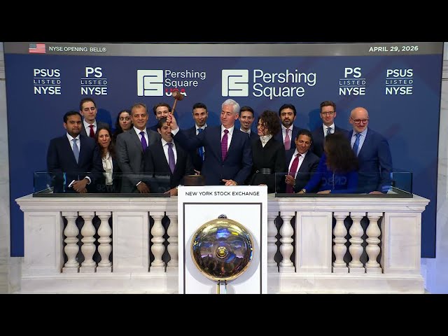 Pershing Square USA (NYSE PSUS) and Pershing Square Inc. (NYSE PS) Rings The Opening Bell®