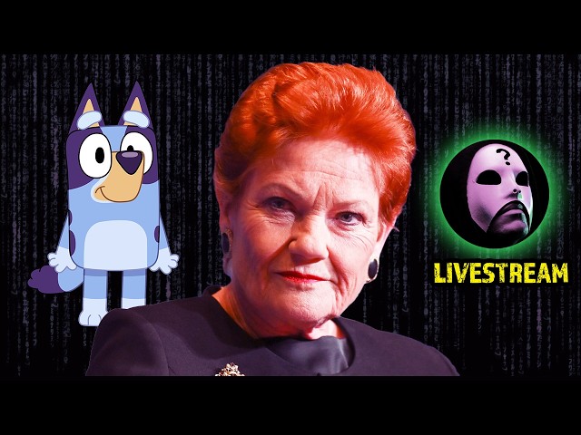 🛑Bluey Sues Pauline Hanson, Shoebridge's Greens Plan, TheorE & More