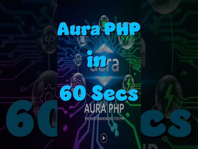 Aura PHP MVC in 60 Seconds: Connect to MariaDB Fast!