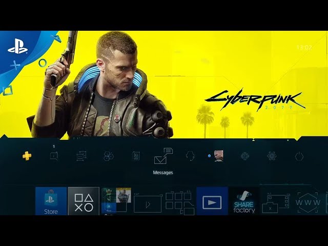 Cyberpunk 2077 | Dynamic Theme | PS4