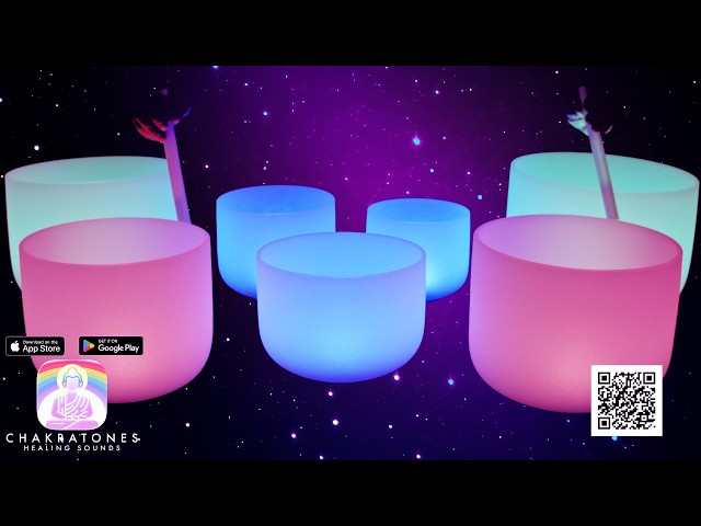Clear The Mind - Find Inner Peace - 432Hz Crystal Bowl Sound Bath