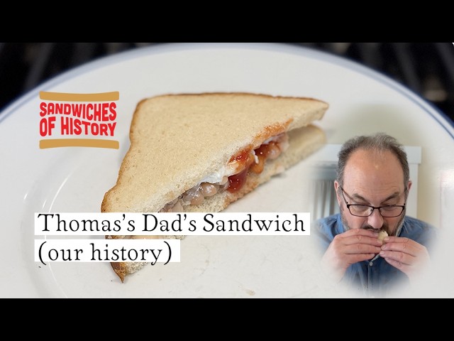 Thomas’s Dad’s Sandwich (our history) on Sandwiches of History⁣