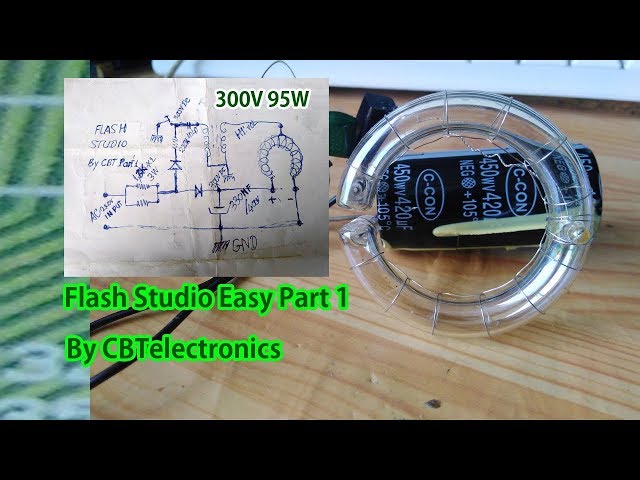 How to Make studio Flash, Flash studio easy 2019,Flash studio easy part1 By CBTelectronics