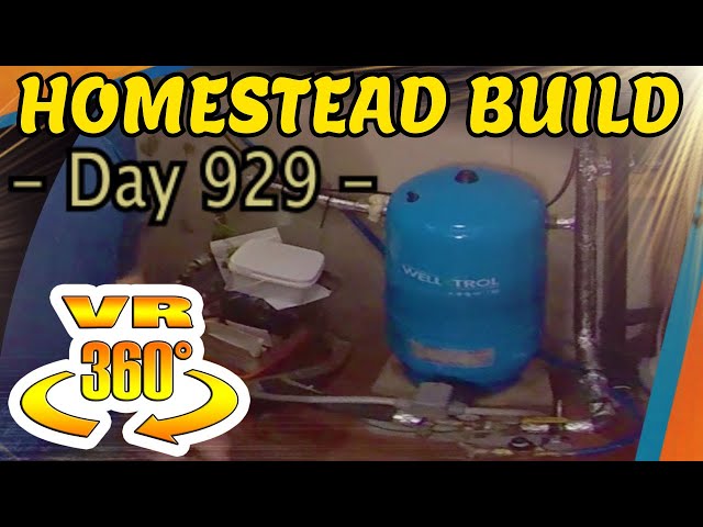 Homestead Building - Running Water to the Fallout Shelter