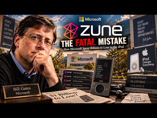 The Fatal Mistake That Killed the Zune: How Microsoft Spent Billions to Lose to the iPod