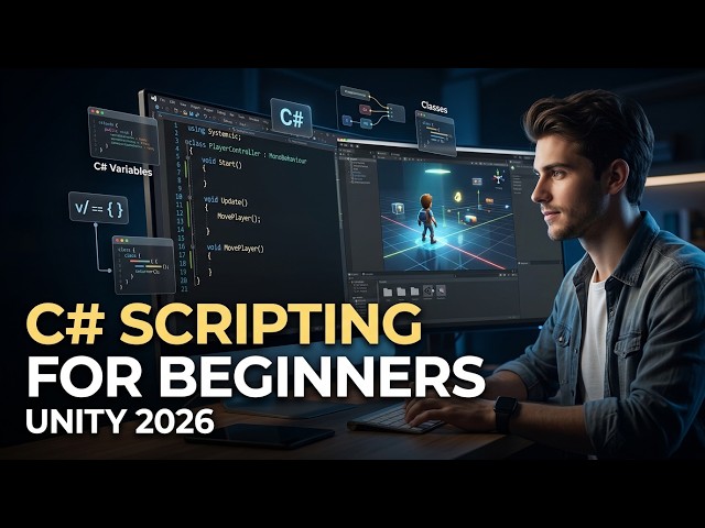 C# Scripting for Complete Beginners in Unity 2026 | Learn C# from Scratch