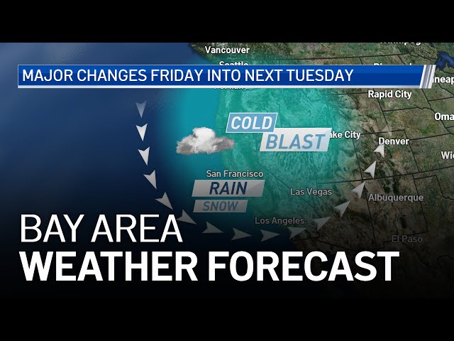 Bay Area Forecast: Cold Blast, Rain & Low Snow