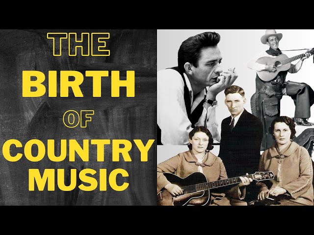 Who created country music?
